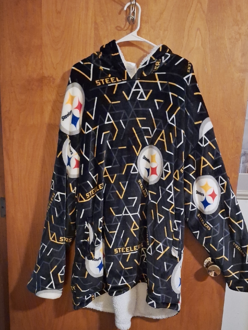 NFL Pittsburgh Steelers Black & Gold Hooded Pullover